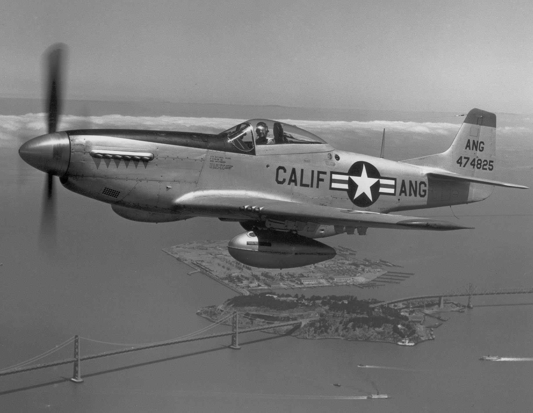 P-51 Mustang at Hayward, CA